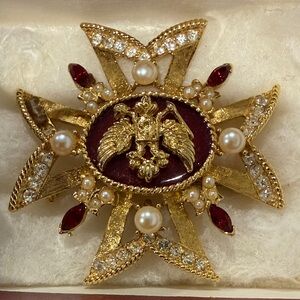 Museum Company Romanov Eagle Pin